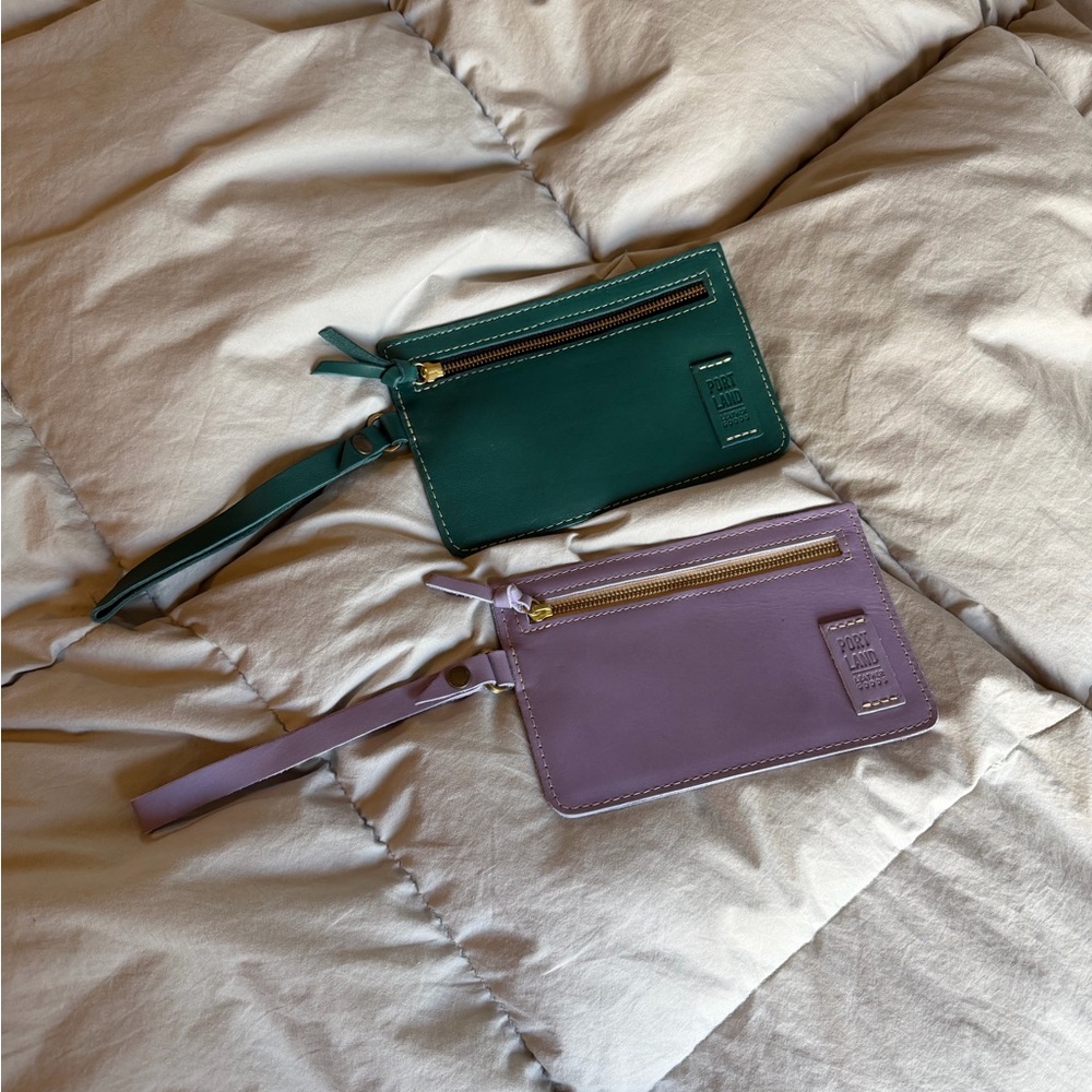 Portland Leather Colorful Wristlet Collection - Picture 2 of 3